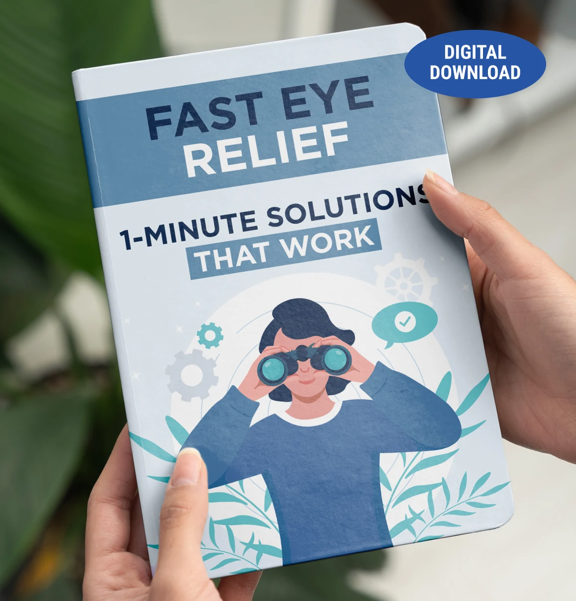 Fast Eye Relief 1-minute solutions digital guide cover